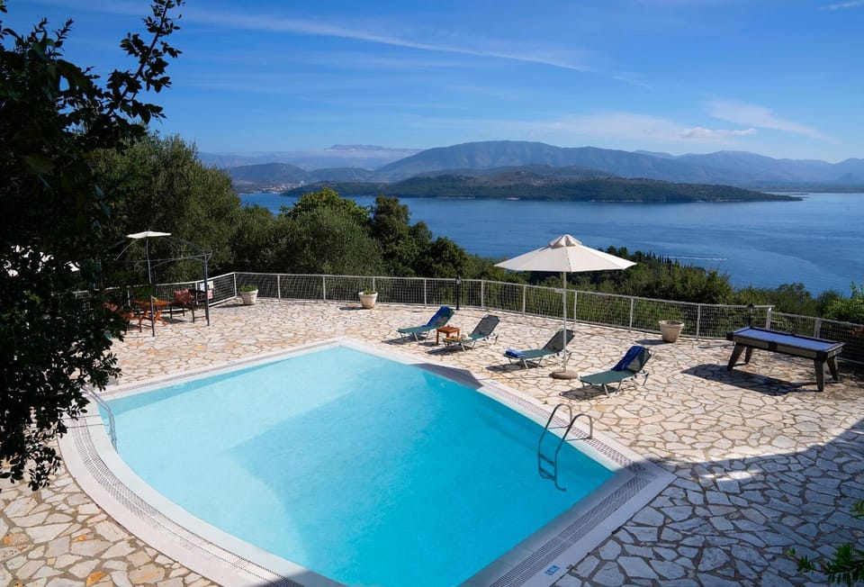 Spring, Pool view, Sea view, Swimming pool