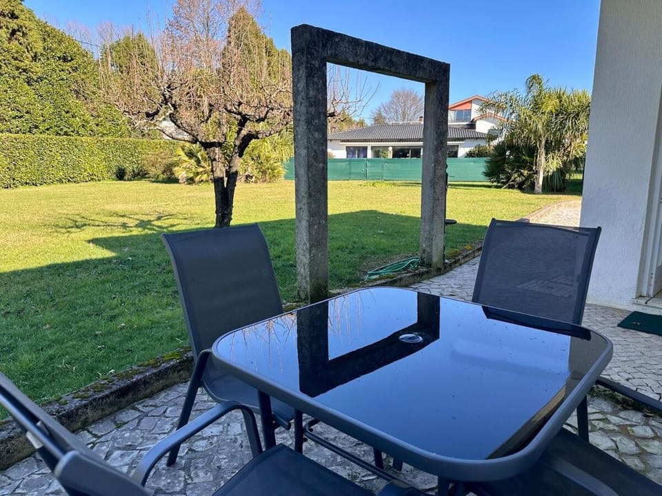 Patio, Dining area, Garden view