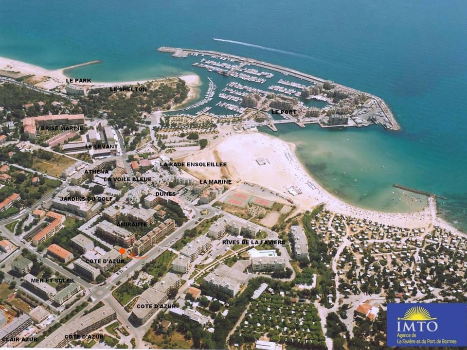 Charmant T2 à 100m de la plage avec loggia - La Favière Apartment in Bormes-les-Mimosas