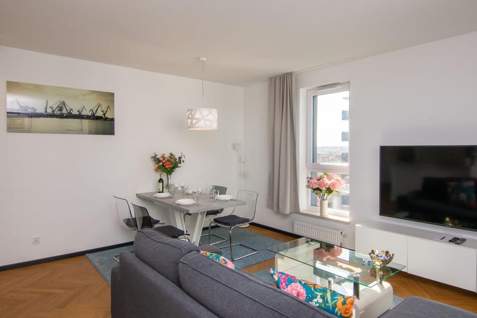 Maya's Flats 46 - New Panorama View Bastion Walowa Gdańsk Apartment in Gdansk