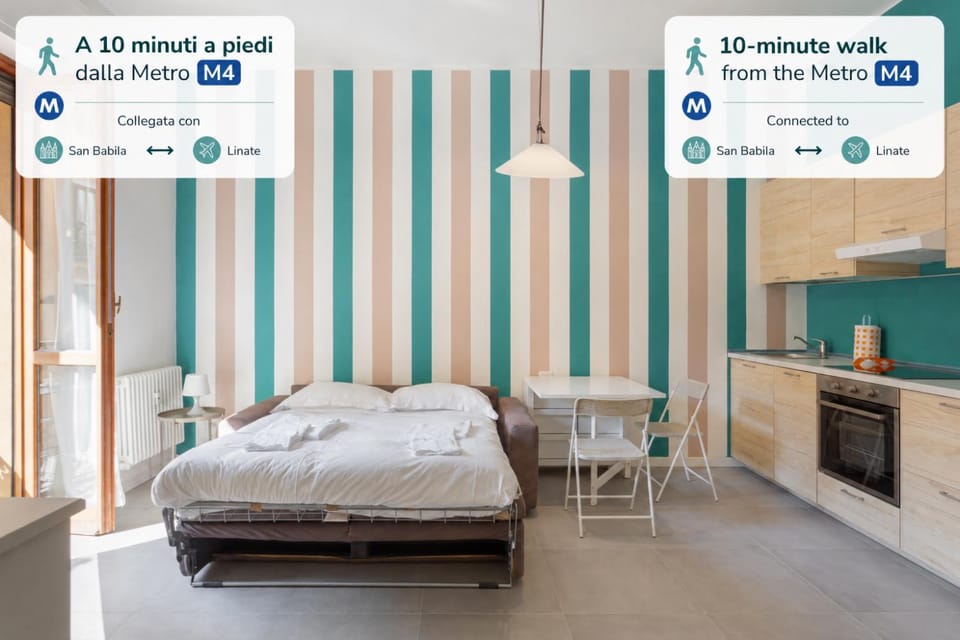Hostmate - Milano - Botticelli - Città Studi Apartment in Milan