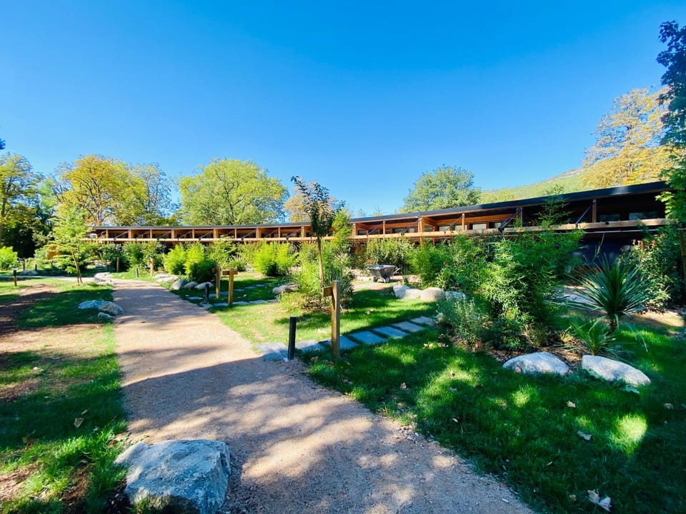 Property building, Garden