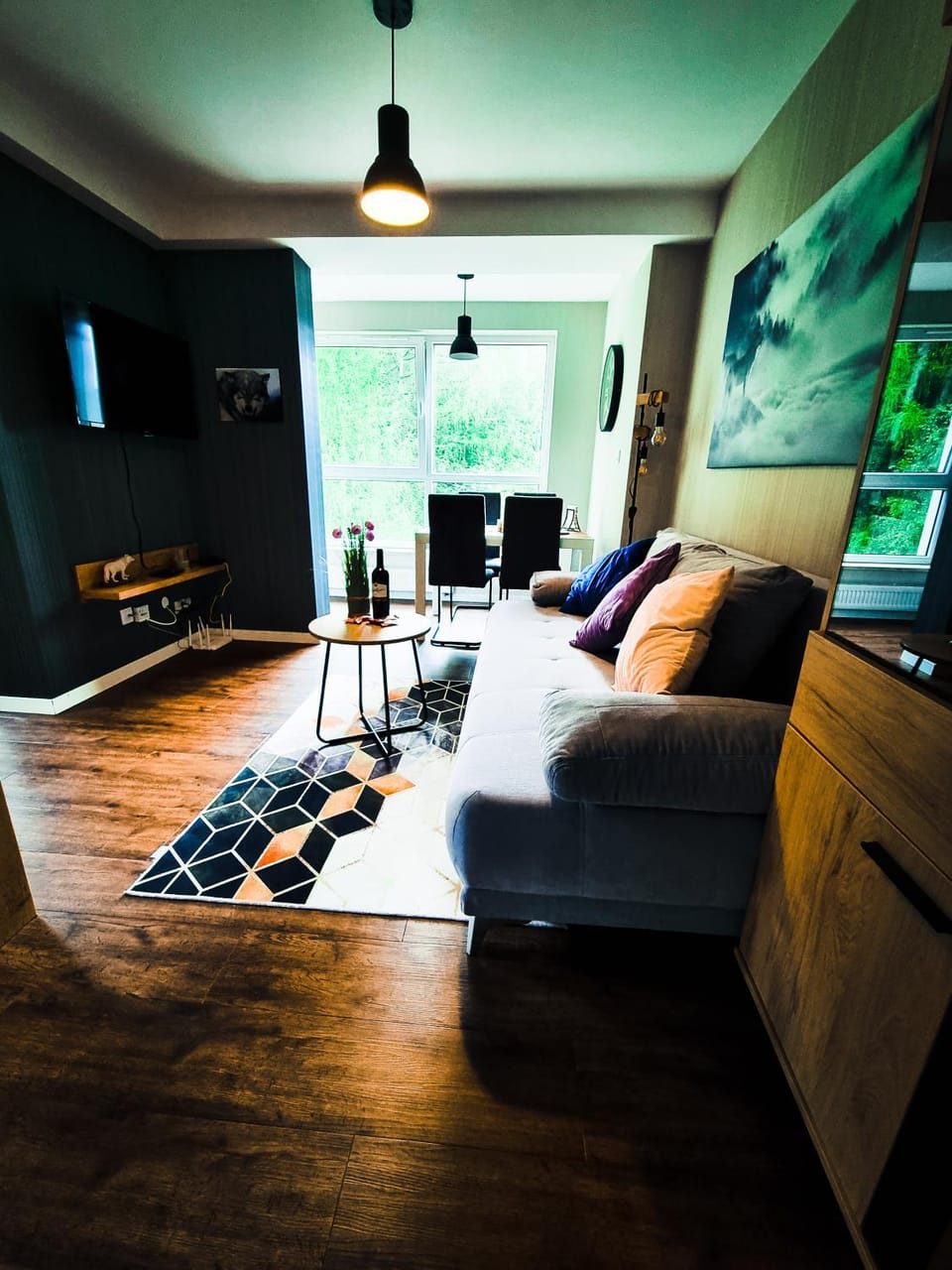 Living room, Seating area