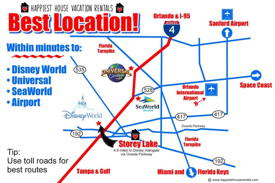 Ultimate Family Vacation Home near Walt Disney World in Storey Lake, Pool, Mickey room, Star Wars Gameroom, Theater House in Kissimmee