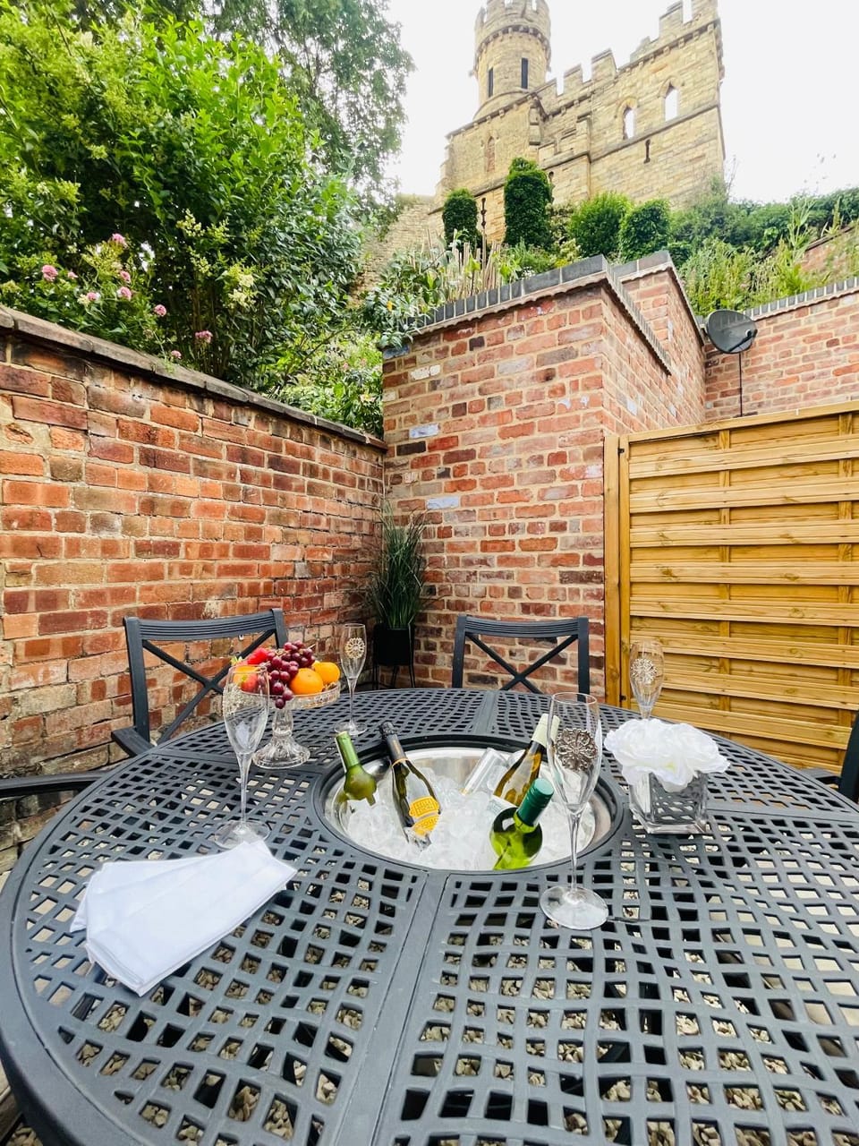 Patio, Landmark view