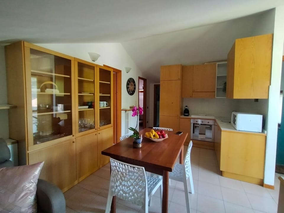Kitchen or kitchenette, Dining area, oven, stove