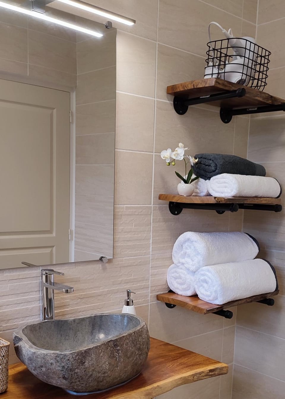 Bathroom, heating, storage, towels