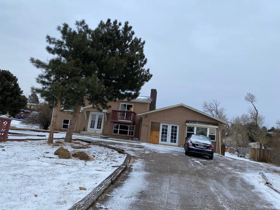 Property building, Winter