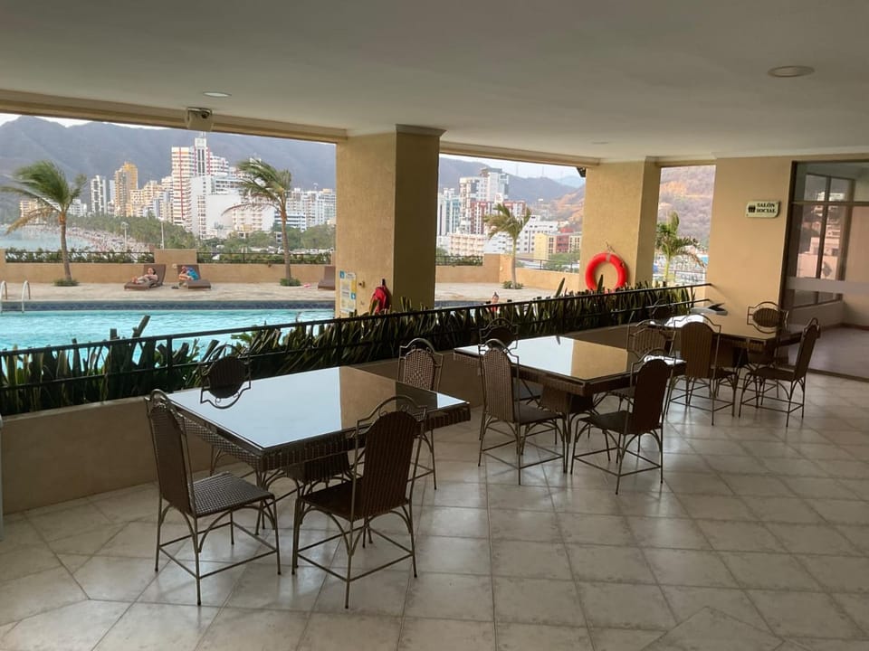Living room, Swimming pool