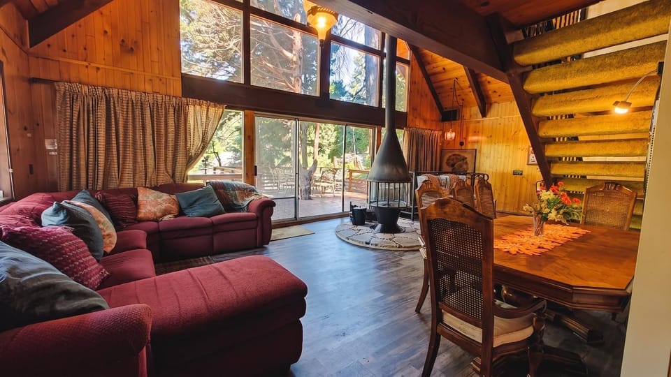 Retro Cabin | Lake Access + Near Village Cabin in Lake Arrowhead