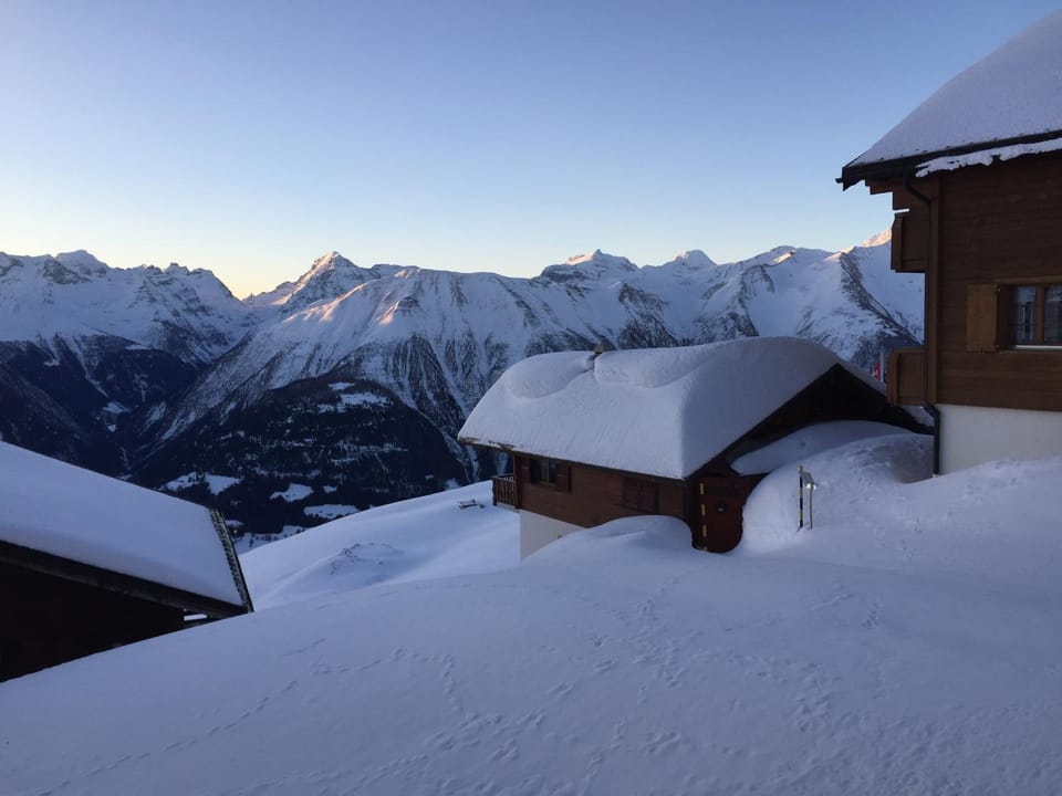 Winter, Mountain view