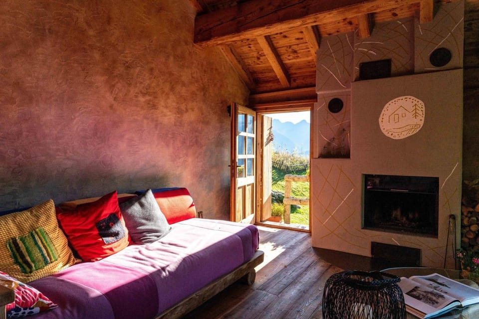 Property building, Living room, Bedroom