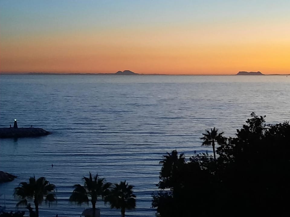 Sea view, Sunset