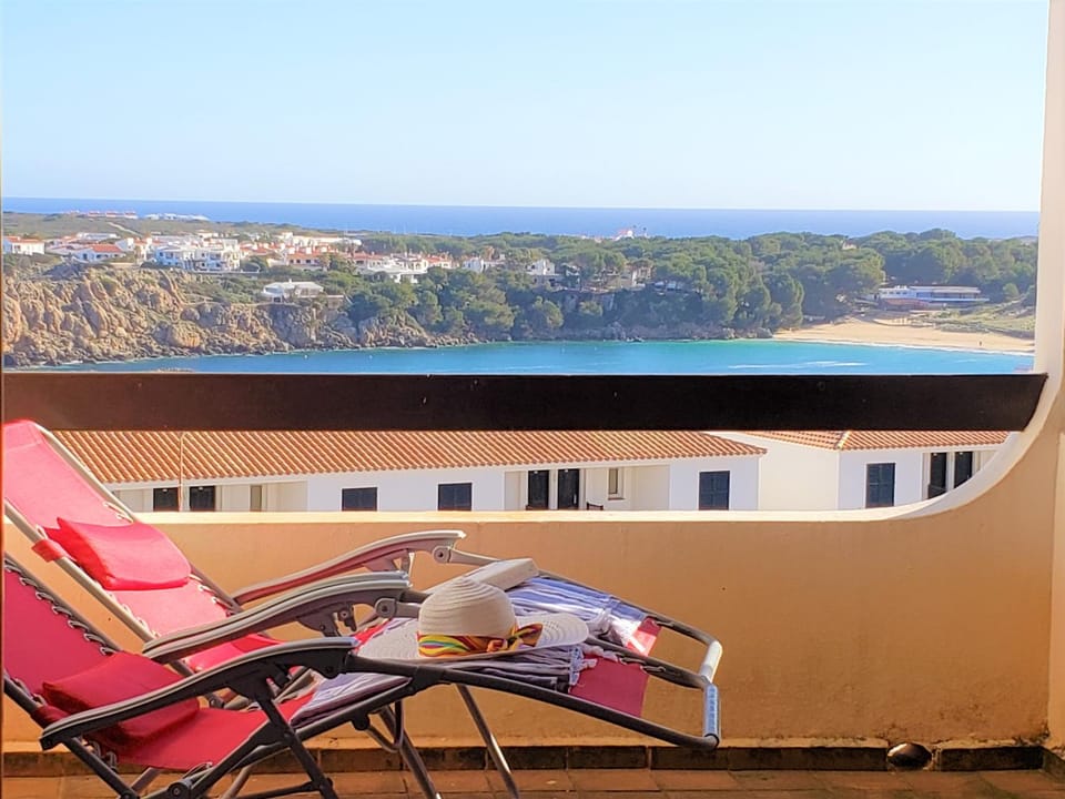 Patio, View (from property/room), Balcony/Terrace, Sea view, sunbed