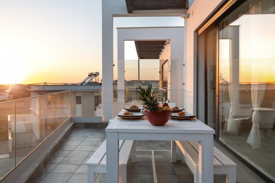 Balcony/Terrace, Sea view, Sunset