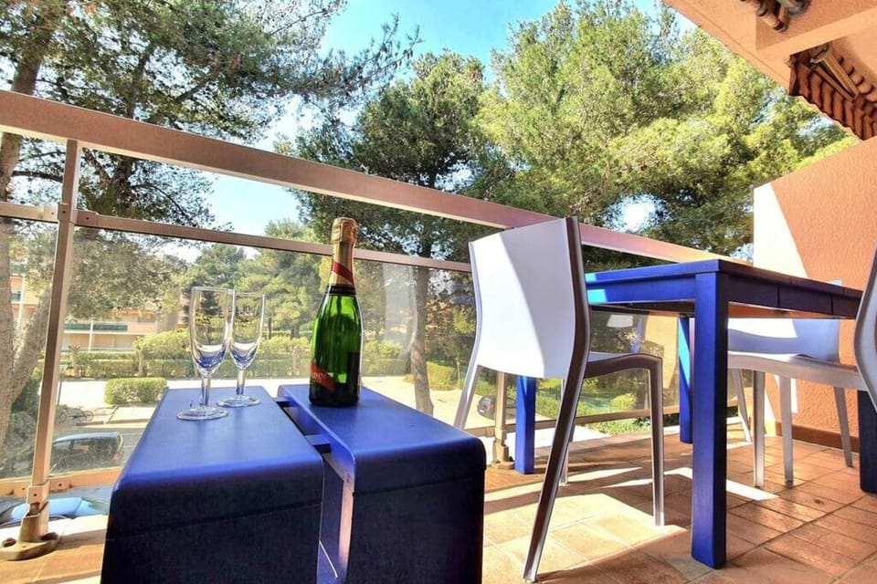 Studio "Bormes in Blue" in La Favière - Rated 3 Apartment in Bormes-les-Mimosas