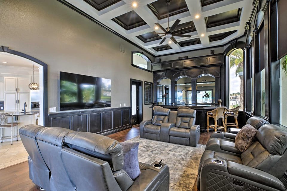 Luxe Cape Coral Escape w/ Boat Dock + Cabana! House in Cape Coral