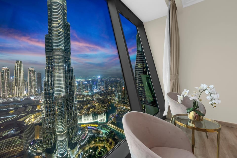 FIRST CLASS 3BR with full BURJ KHALIFA and FOUNTAIN VIEW Apartment in Dubai