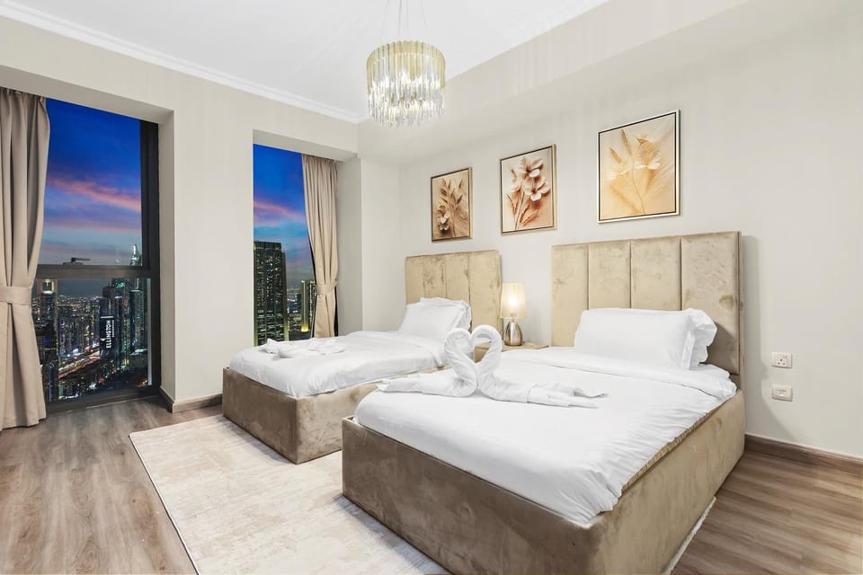 FIRST CLASS 3BR with full BURJ KHALIFA and FOUNTAIN VIEW Apartment in Dubai