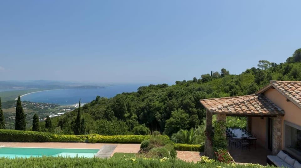 Property building, Pool view, Sea view, Swimming pool