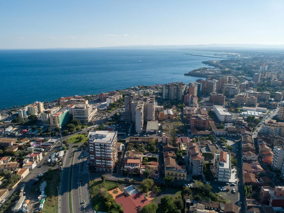Bird's eye view, City view, Sea view