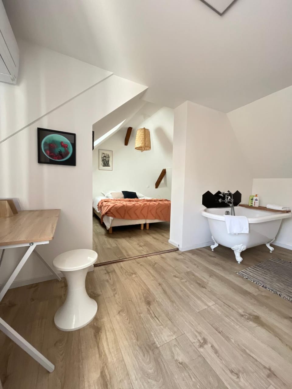 Sous les toits avec garage et terrasse à Ribeauville Apartment in Ribeauvillé