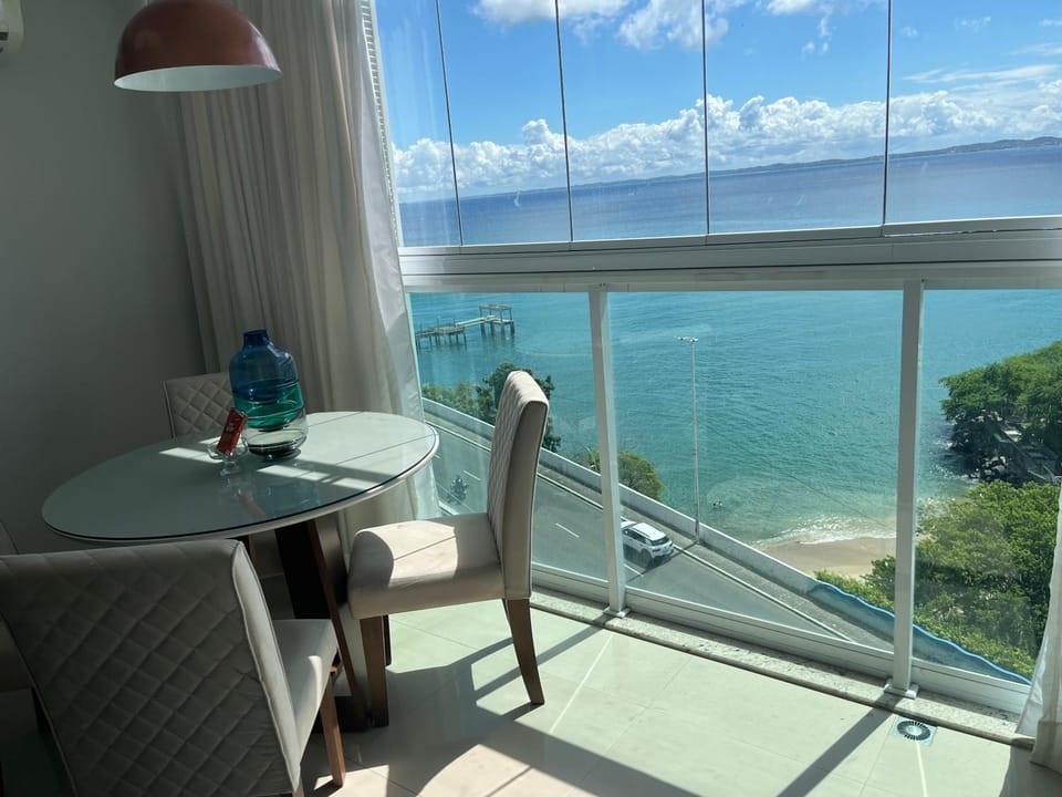 View (from property/room), Living room, Sea view