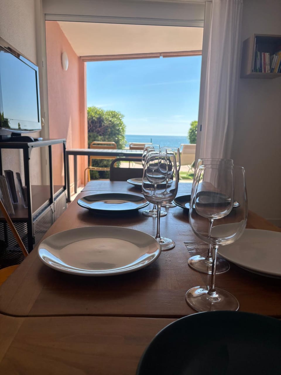 Dining area, Sea view