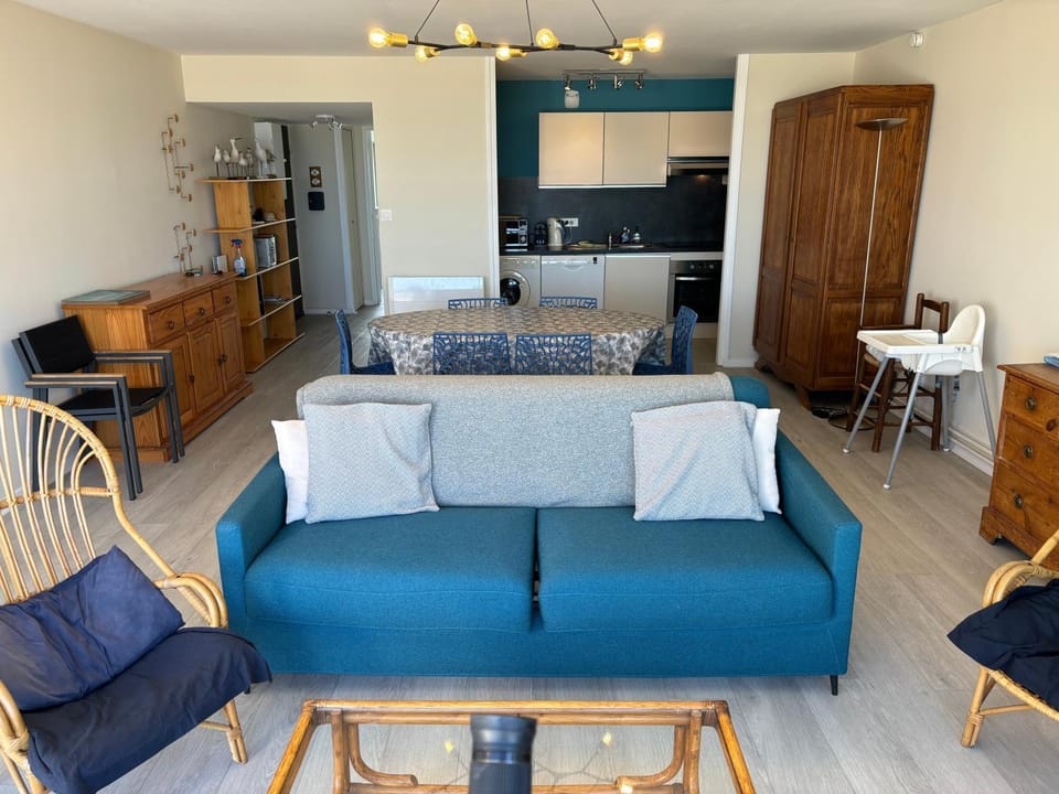 Appt traversant vu Mer et Dunes avec Garage Apartment in Hauts-de-France