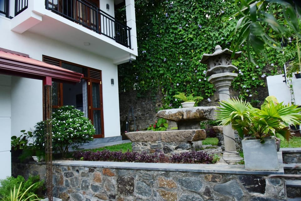 Property building, Garden view