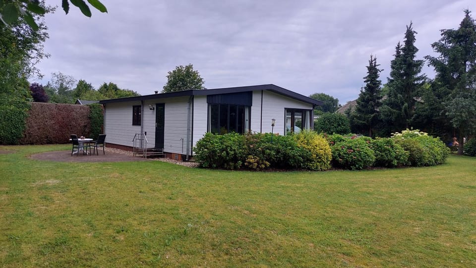 Property building, Garden view