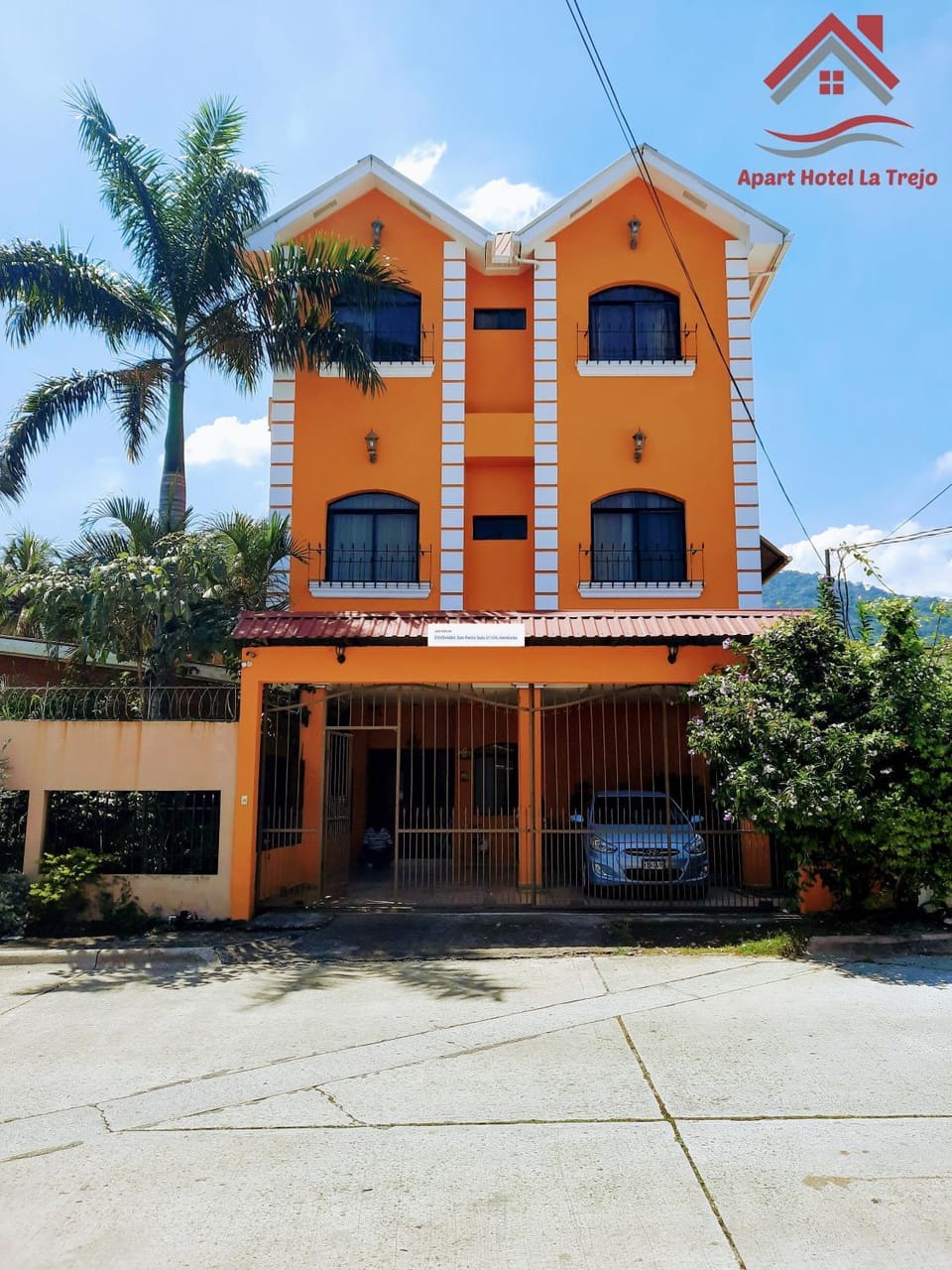 Property building, Day, Parking