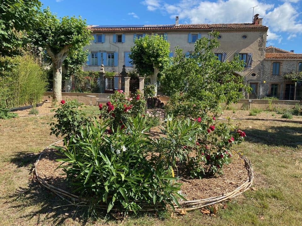 Property building, Garden view