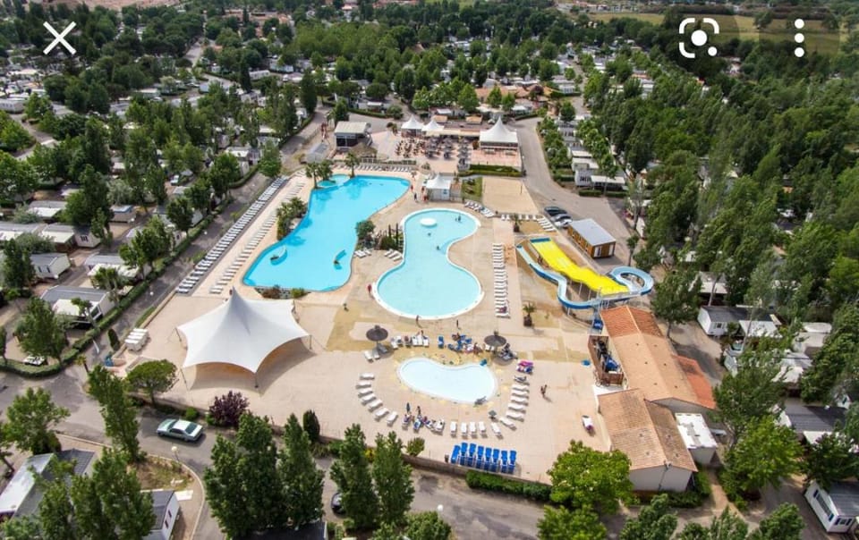 Bird's eye view, Swimming pool