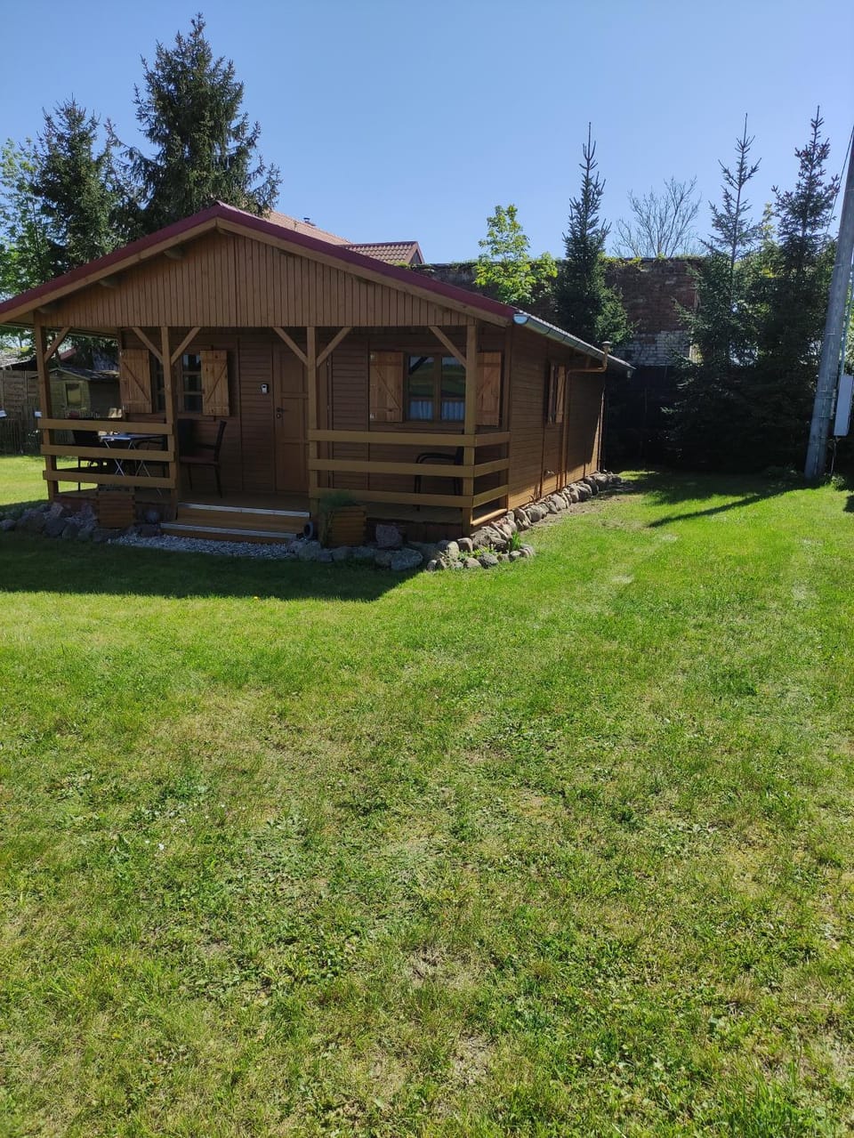 Property building, Spring, Garden view