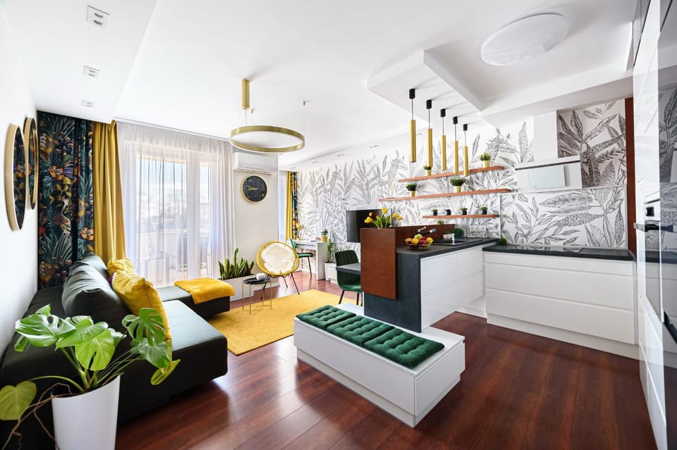 Living room, Photo of the whole room, Seating area, kitchen