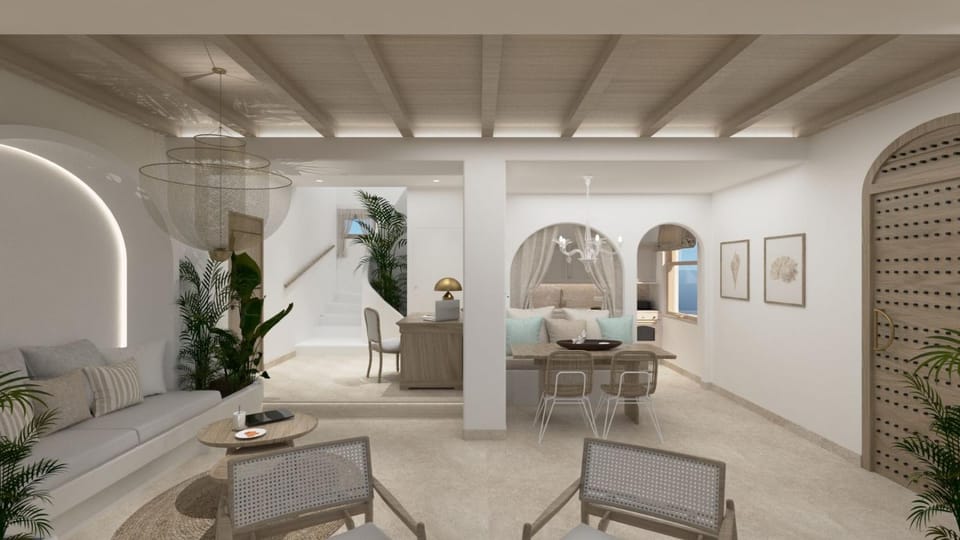 Property building, Living room, kitchen