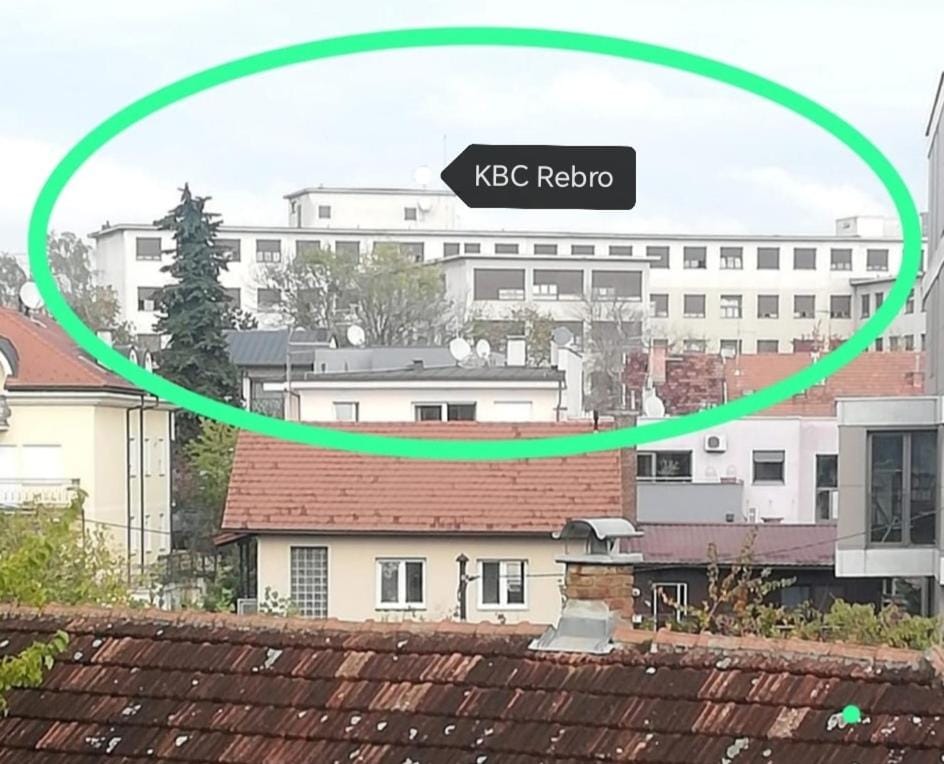 Studio apartman Jordanovac Rebro, 300 metara od KBC Rebro, Self check in Apartment in City of Zagreb