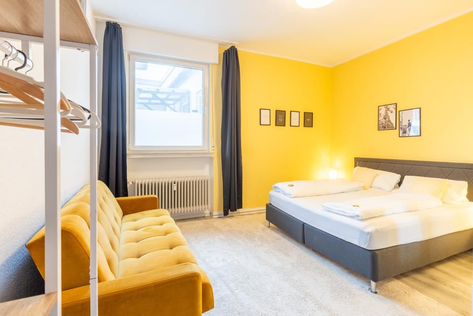 Bed, View (from property/room), Bedroom, wardrobe