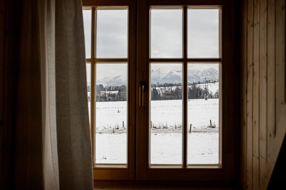 Natural landscape, Winter, Mountain view
