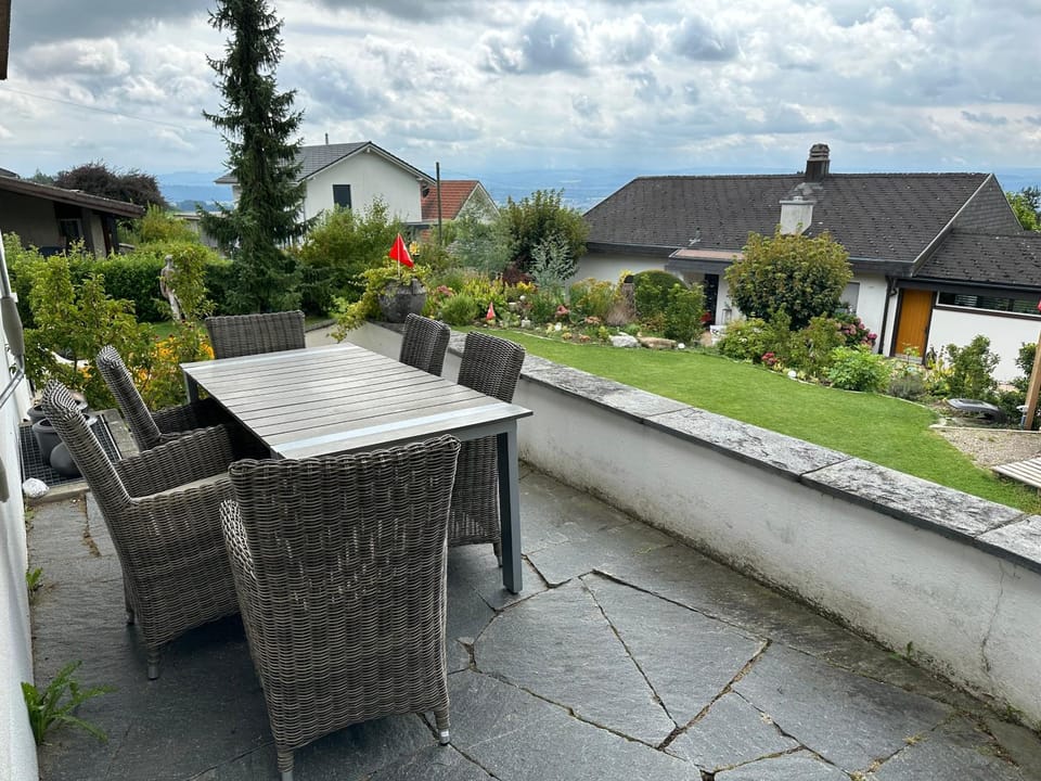 Seating area, Garden view