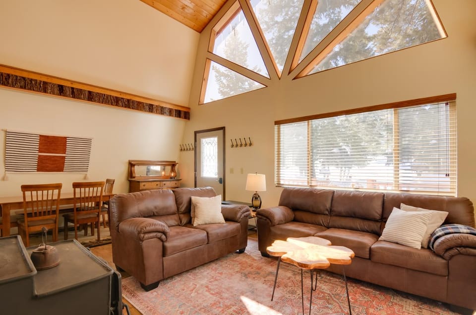 Unique Forest Cabin with Deck: Ski, Hike, Fish! Cabin in Utah