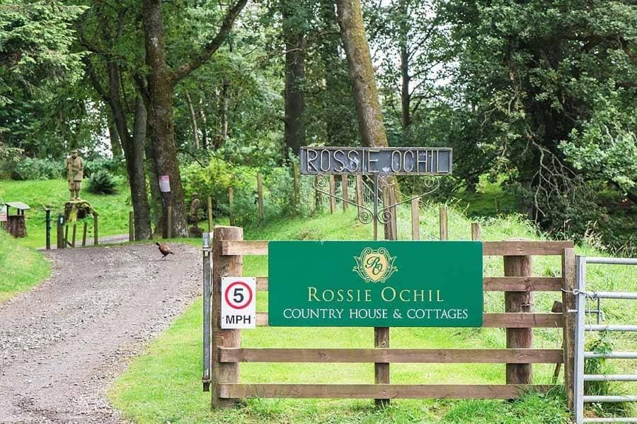 Partridge at Rossie Ochil Estate Cottages with Hot Tub, Perthshire House in Scotland