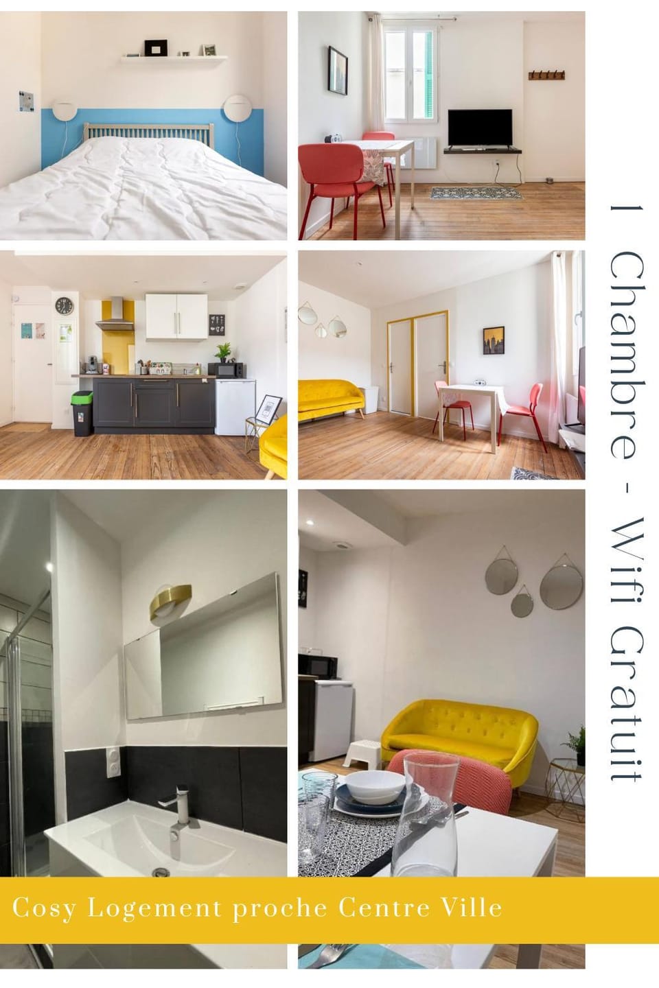 Living room, Bedroom