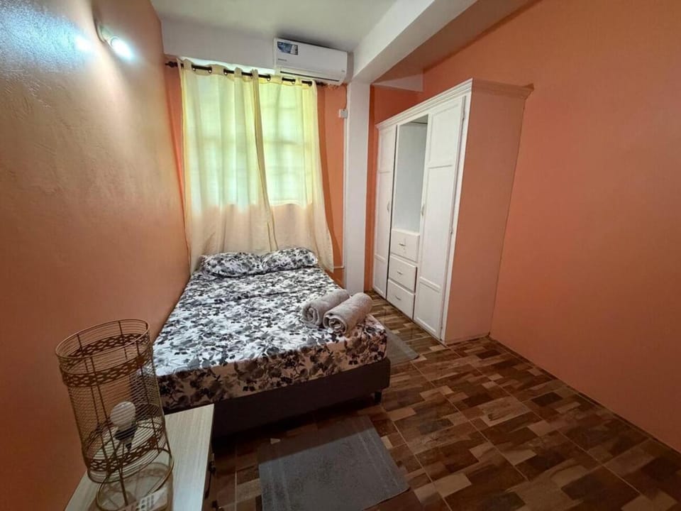 Bed, Photo of the whole room, Bedroom, wardrobe, air conditioner