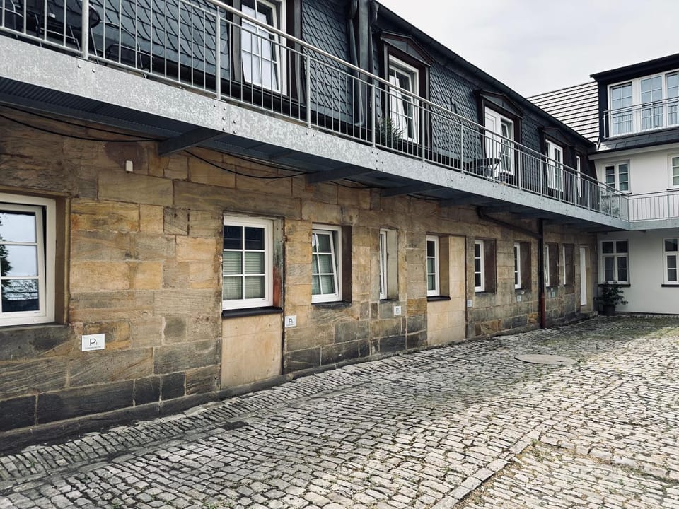 Property building, Patio