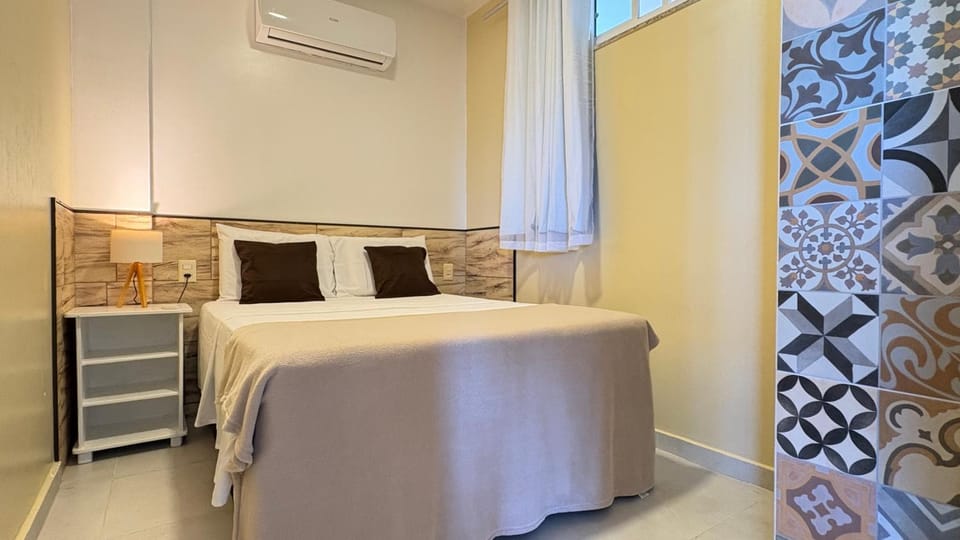 Bed, View (from property/room), Photo of the whole room, Bedroom, air conditioner