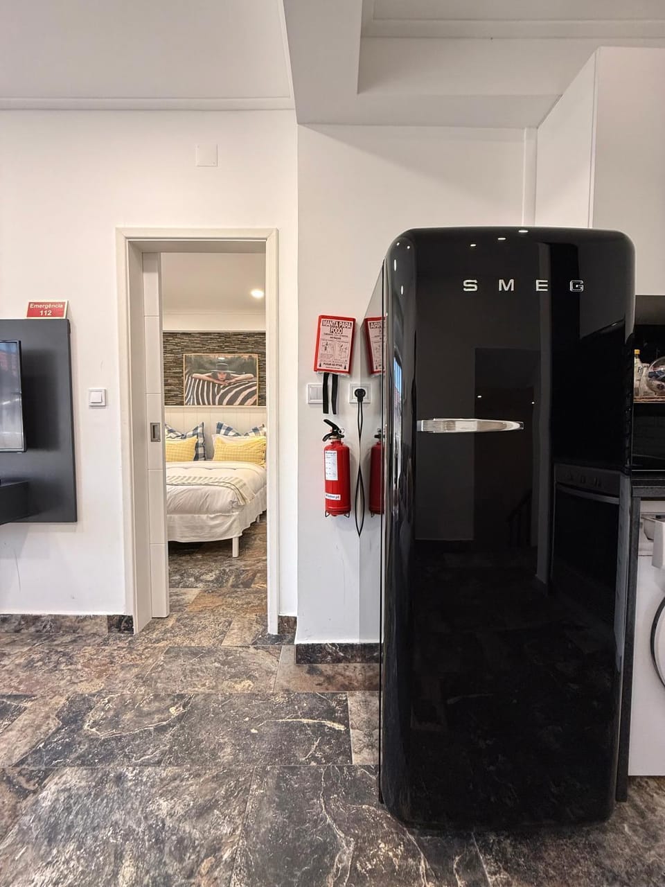 Kitchen or kitchenette, kitchen