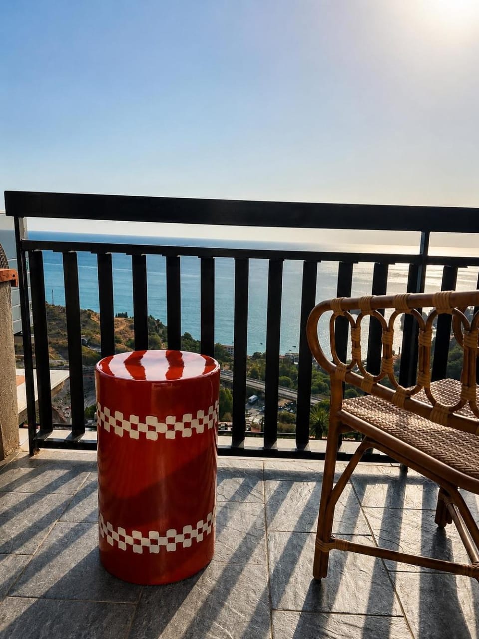 Day, Natural landscape, View (from property/room), Balcony/Terrace, Sea view