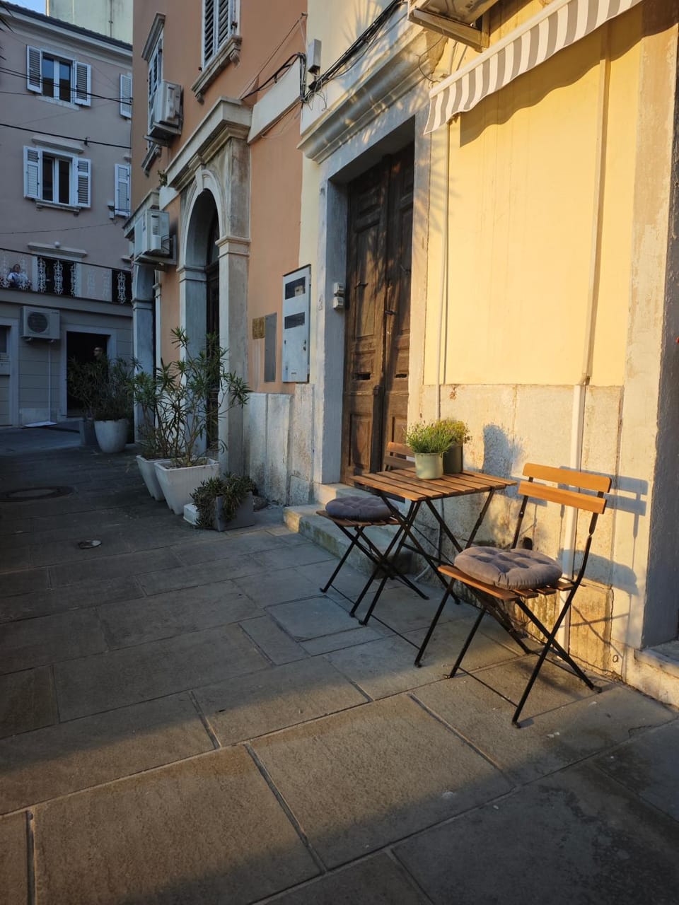 Property building, Patio